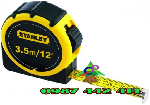 3.5m Thước cuộn thép bọc cao su Stanley 30-611L